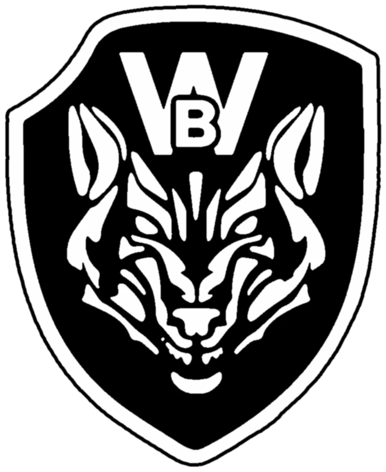 Escudo de la asociación de airsoft Black Wolves Navarra